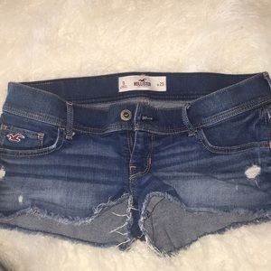 cutoff hollister shorts